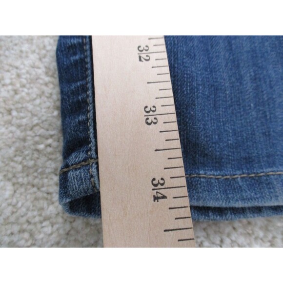 Mavi Jeans Mens 38 Blue Matt Relaxed Straight Leg Medium Wash Denim 38x33 - Picture 12 of 12
